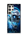 Skull Blue Samsung Galaxy S24 Ultra 5G Case