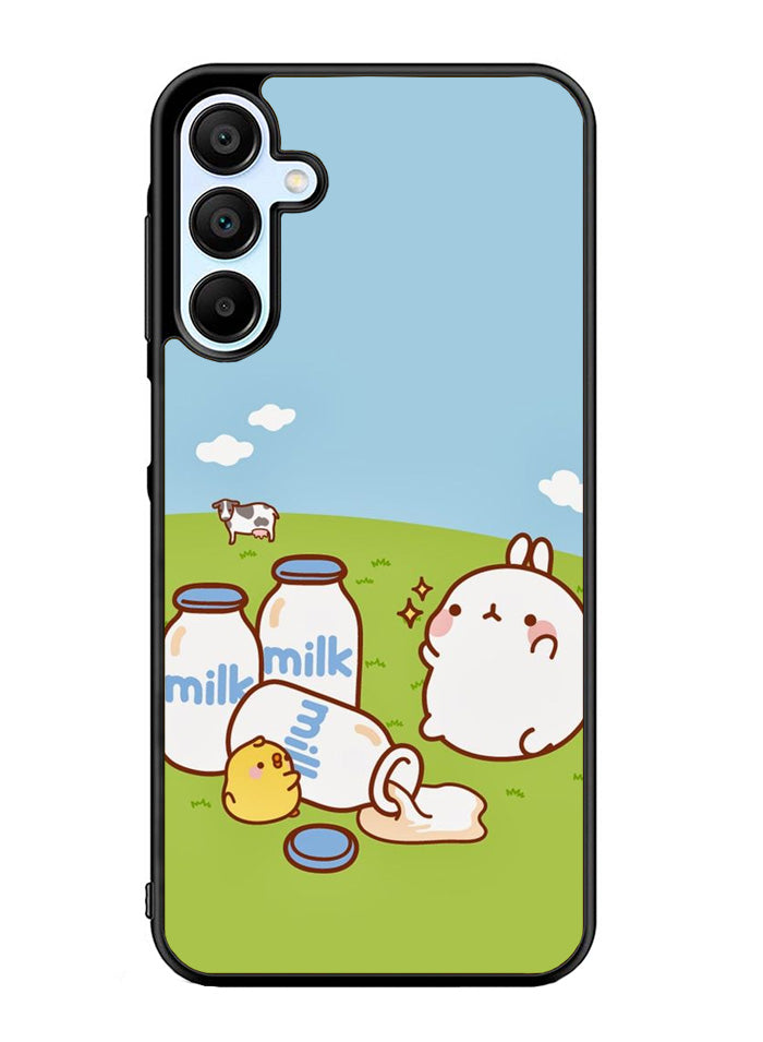 Molang Coon Milk Samsung Galaxy A35 5G Case OV5836