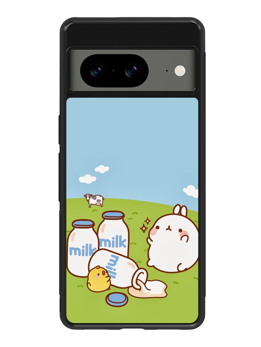 Molang Coon Milk Google Pixel 8 Case QC5836