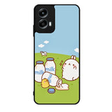 Molang Coon Milk Motorola Moto G Play 2024 Case OV5836
