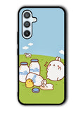 Molang Coon Milk Samsung Galaxy A14 5G Case QC5836