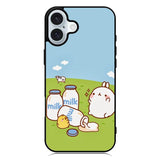 Molang Coon Milk iPhone 16 Plus Case QC5836