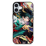 My hero academia F iPhone 16 Case QC3207