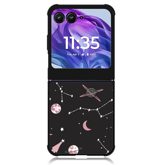 Pattren Planet F Motorola Moto Razr Plus 2024 , Moto Razr+ 2024 Case OV2926