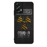 Danger Covid 19 Motorola Moto G Play 2024 Case OV6132
