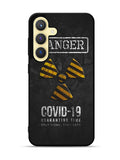 Danger Covid 19 Samsung Galaxy S25 5G Case OV6132
