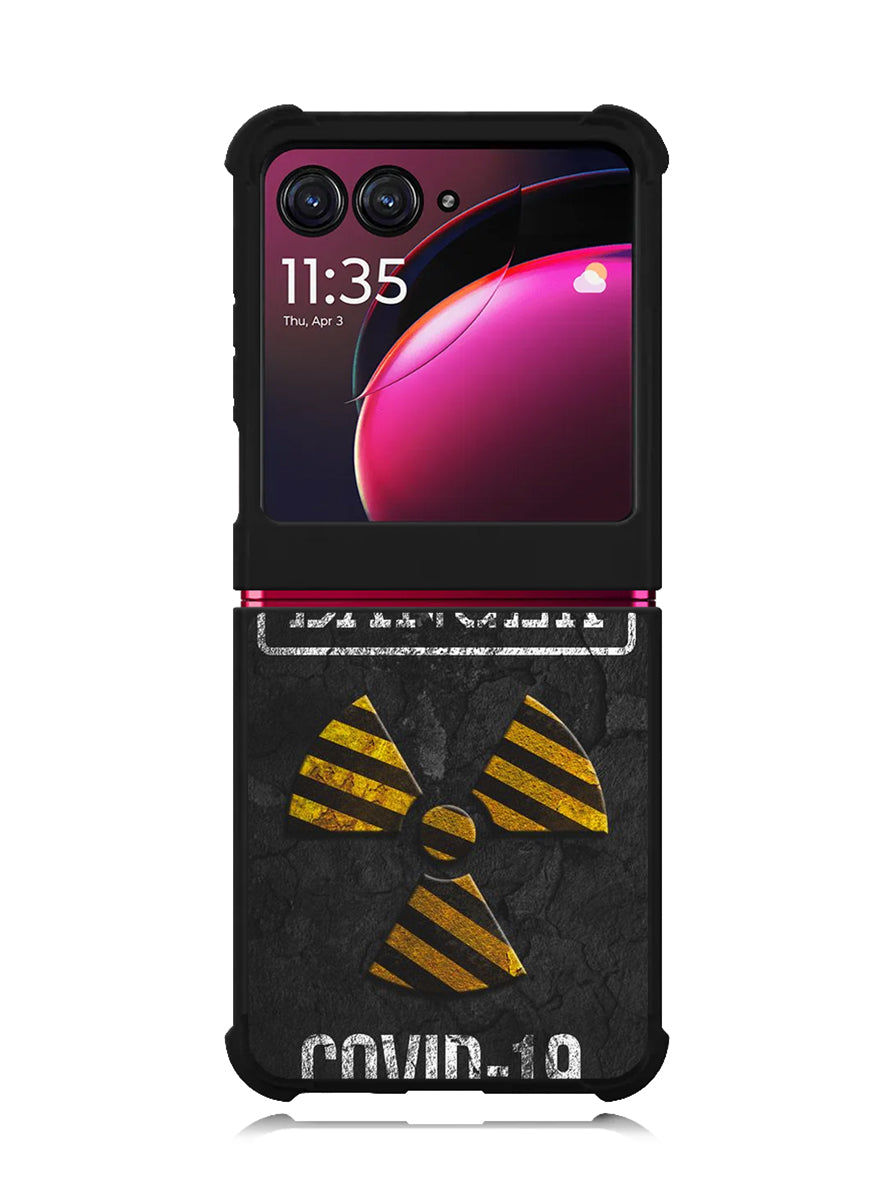 Danger Covid 19 Motorola Moto Razr Plus 2023 , Moto Razr+ 2023 Case OV6132