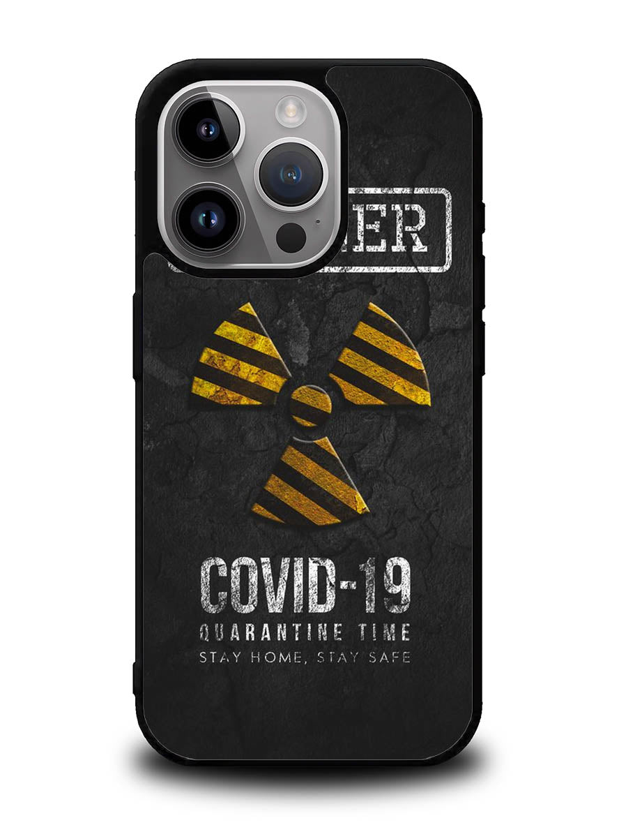 Danger Covid 19 iPhone 15 Pro Max Case OV6132