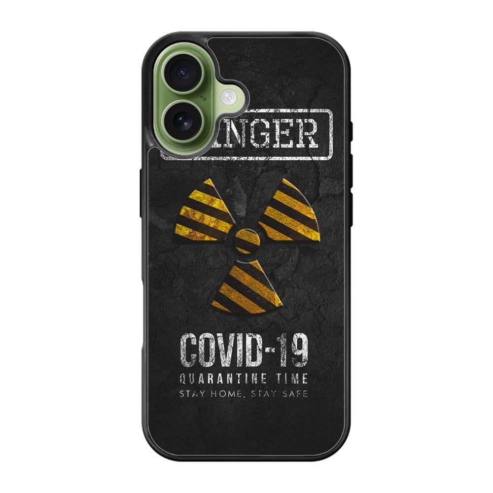 Danger Covid 19 iPhone 17 Case QC6132