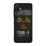 Danger Covid 19 Samsung Galaxy A07 Case QC6132