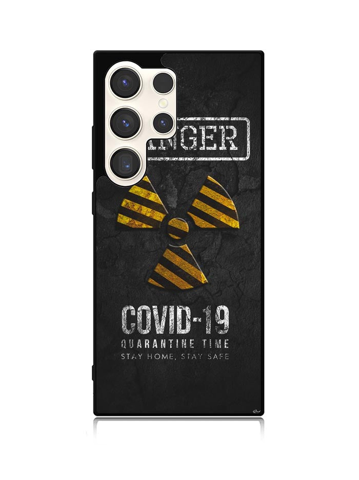 Danger Covid 19 Samsung Galaxy S25 Ultra 5G Case QC6132