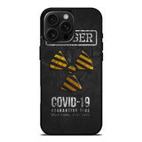Danger Covid 19 iPhone 16 Pro Case OV6132