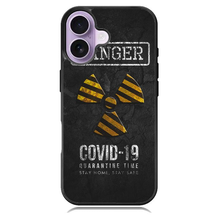 Danger Covid 19 iPhone 17 Case OV6132
