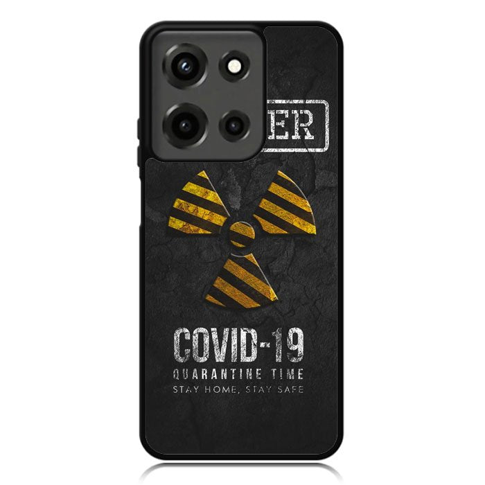 Danger Covid 19 Motorola Moto G 5G 2025 Case OV6132