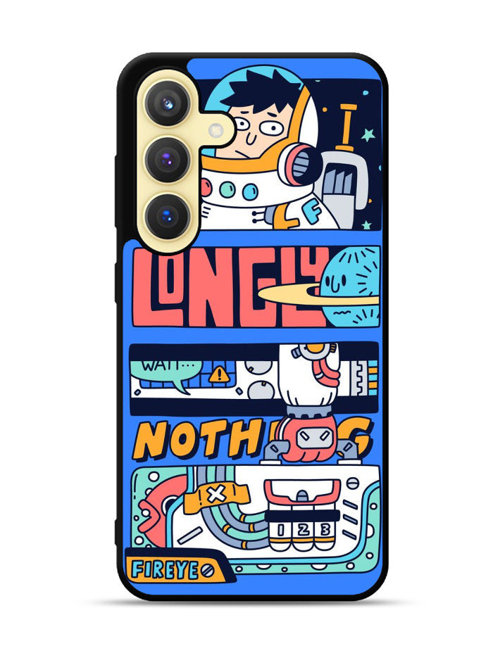 Astronaut Lonely Samsung Galaxy S24 FE 5G Case OV3887