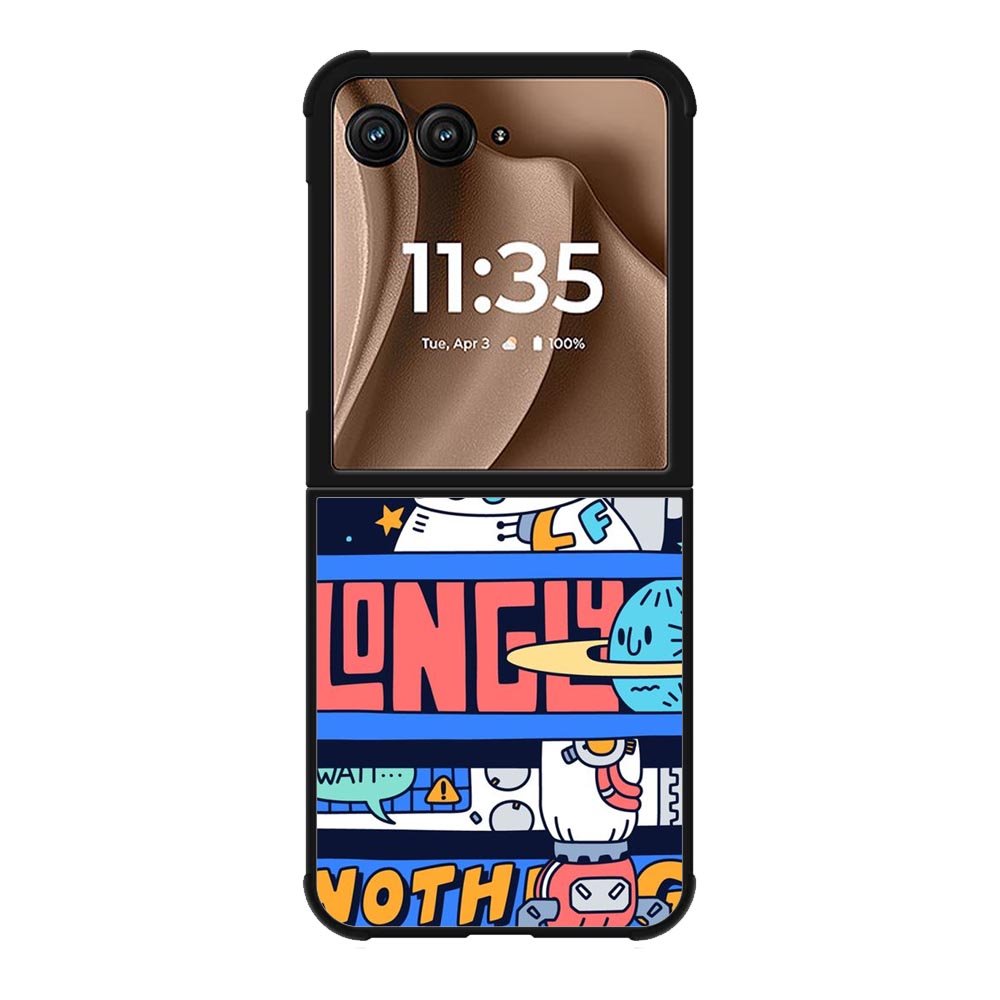 Astronaut Lonely Motorola Moto RAZR Plus 2025 Case OV3887