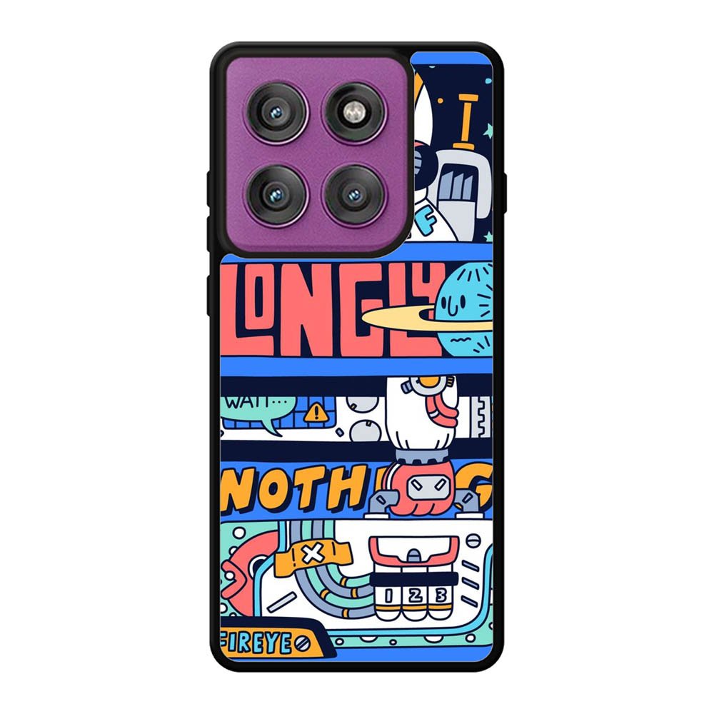 Astronaut Lonely Motorola Moto Edge 60 Pro Case QC3887