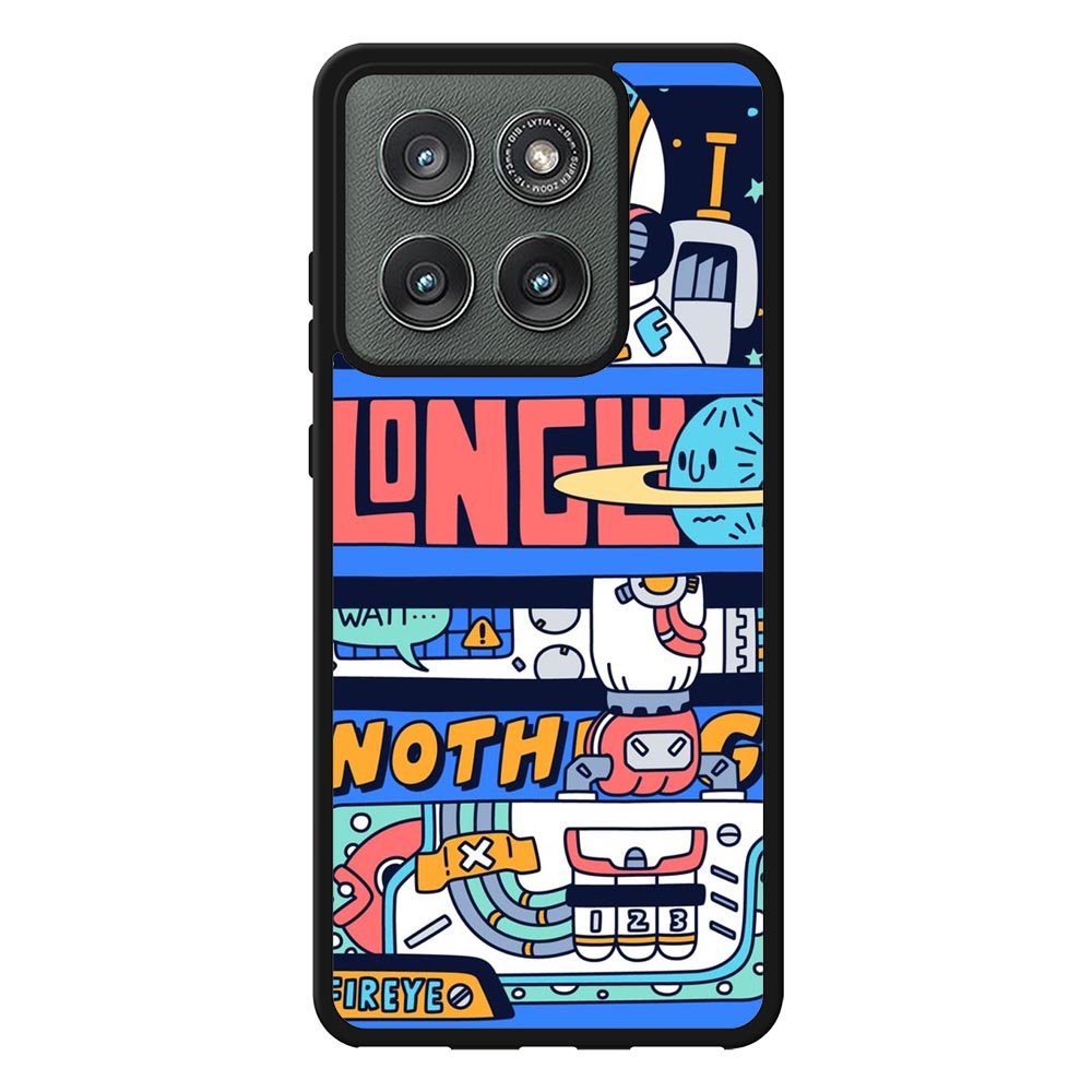 Astronaut Lonely Motorola Moto Edge 2025 Case QC3887