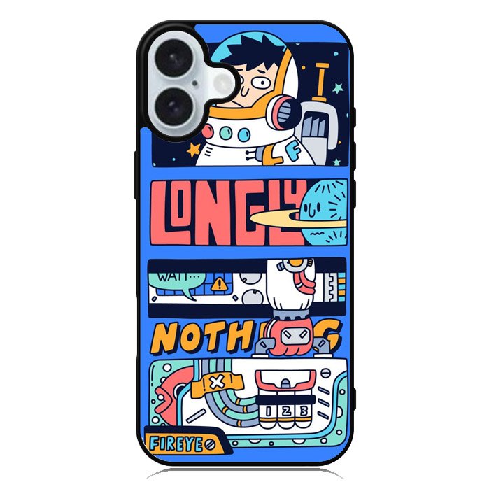 Astronaut Lonely iPhone 16 Case QC3887