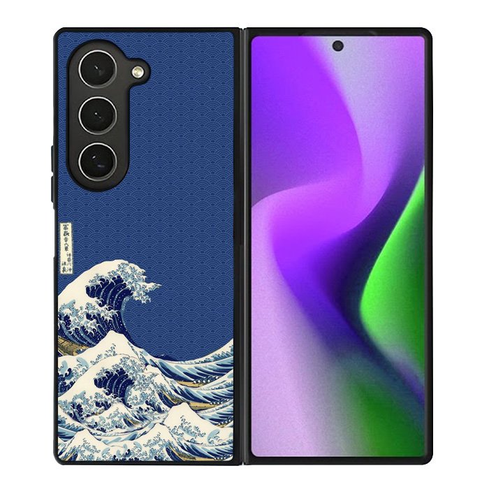 Blue Waves Samsung Galaxy Z Fold 6 Case