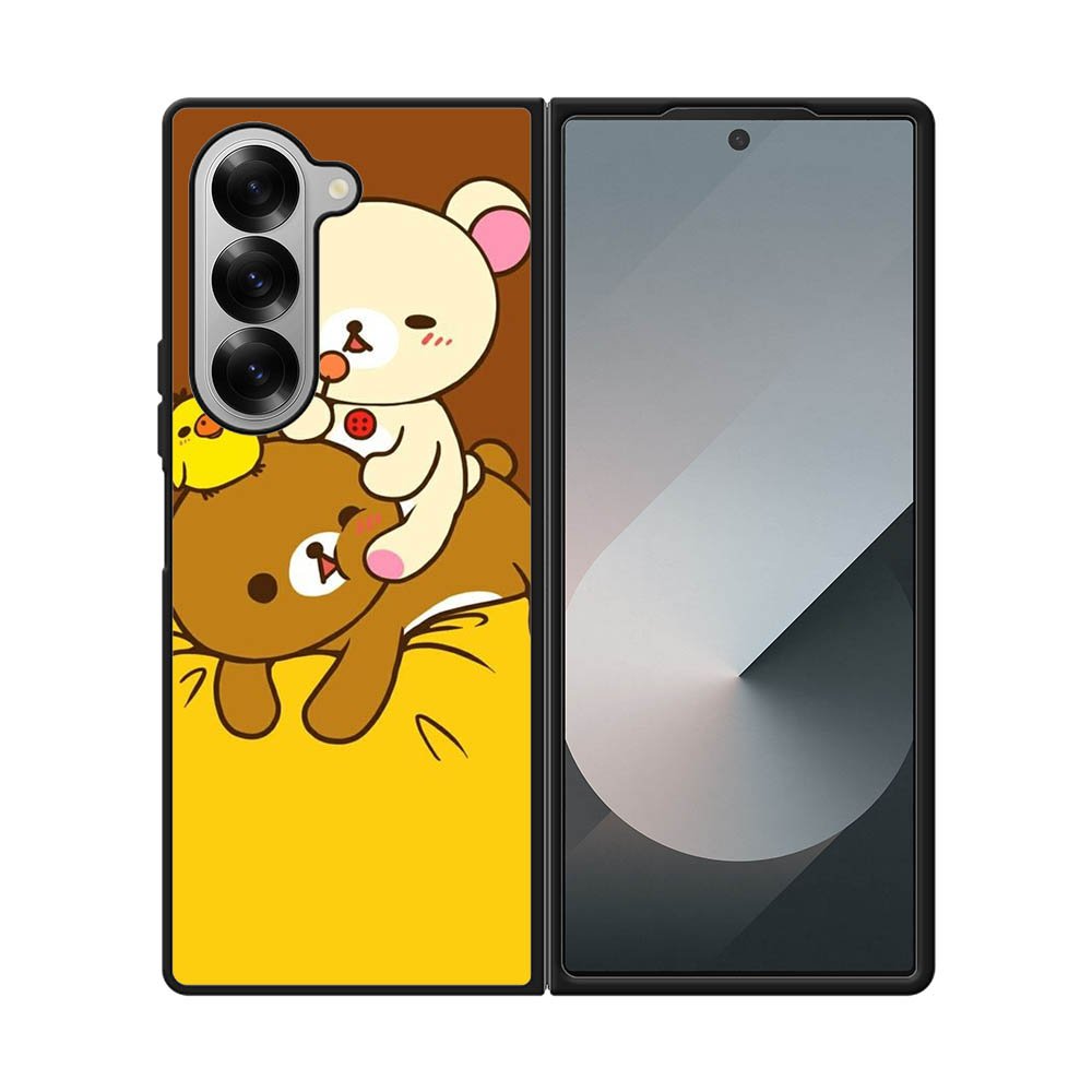 Rilakkuma Samsung Galaxy Z Fold 7 5G Case OV6106