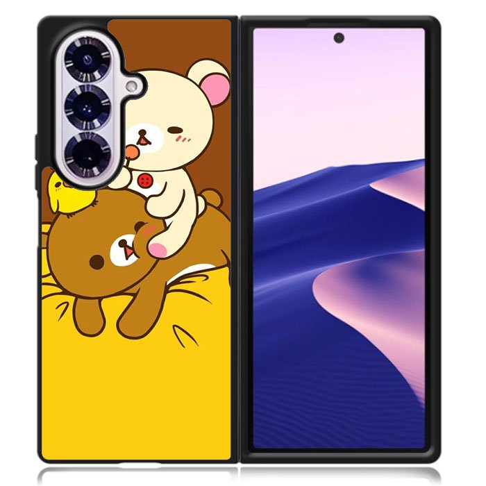 Rilakkuma Samsung Galaxy Z Fold 7 Case OV6106