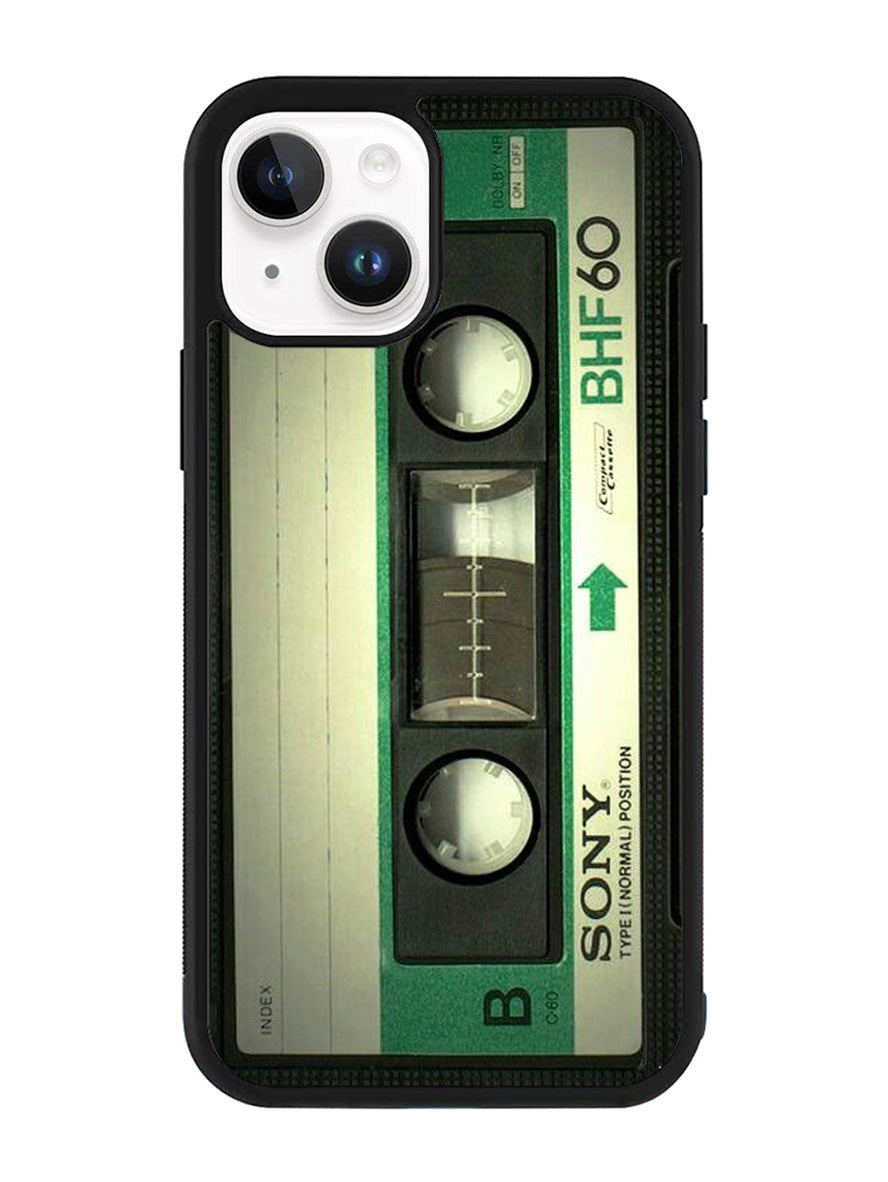 Tape Mis Green iPhone 14 Plus Case QC6084