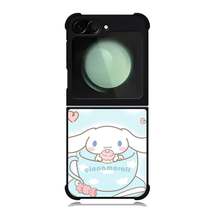 Cinnamoroll Cyan Samsung Galaxy Z Flip 6 Case