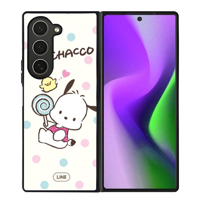 Pochacco Line Samsung Galaxy Z Fold 6 5G 2024 Case OV2821