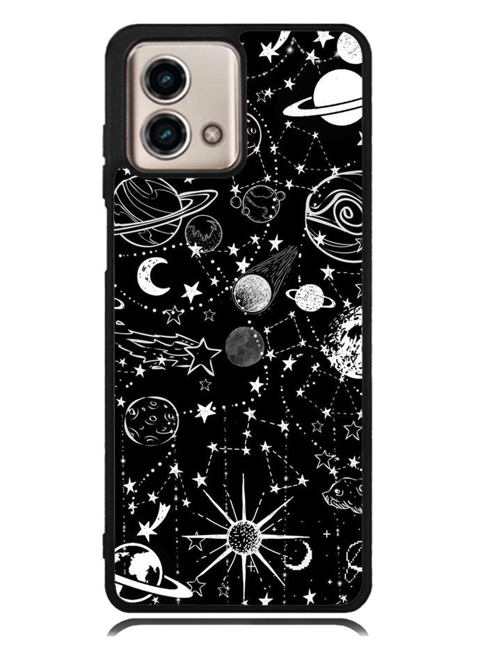 Black Galaxy Motorola Moto G Stylus 5G 2023 Case OV4162