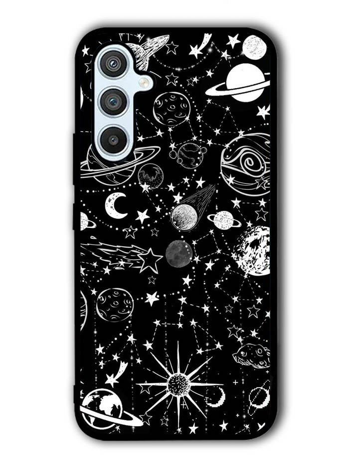 Black Galaxy Samsung Galaxy A14 5G Case QC4162