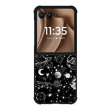 Black Galaxy Motorola Moto RAZR Plus 2025 Case OV4162