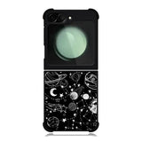 Black Galaxy Samsung Galaxy Z Flip 6 5G 2024 Case OV4162