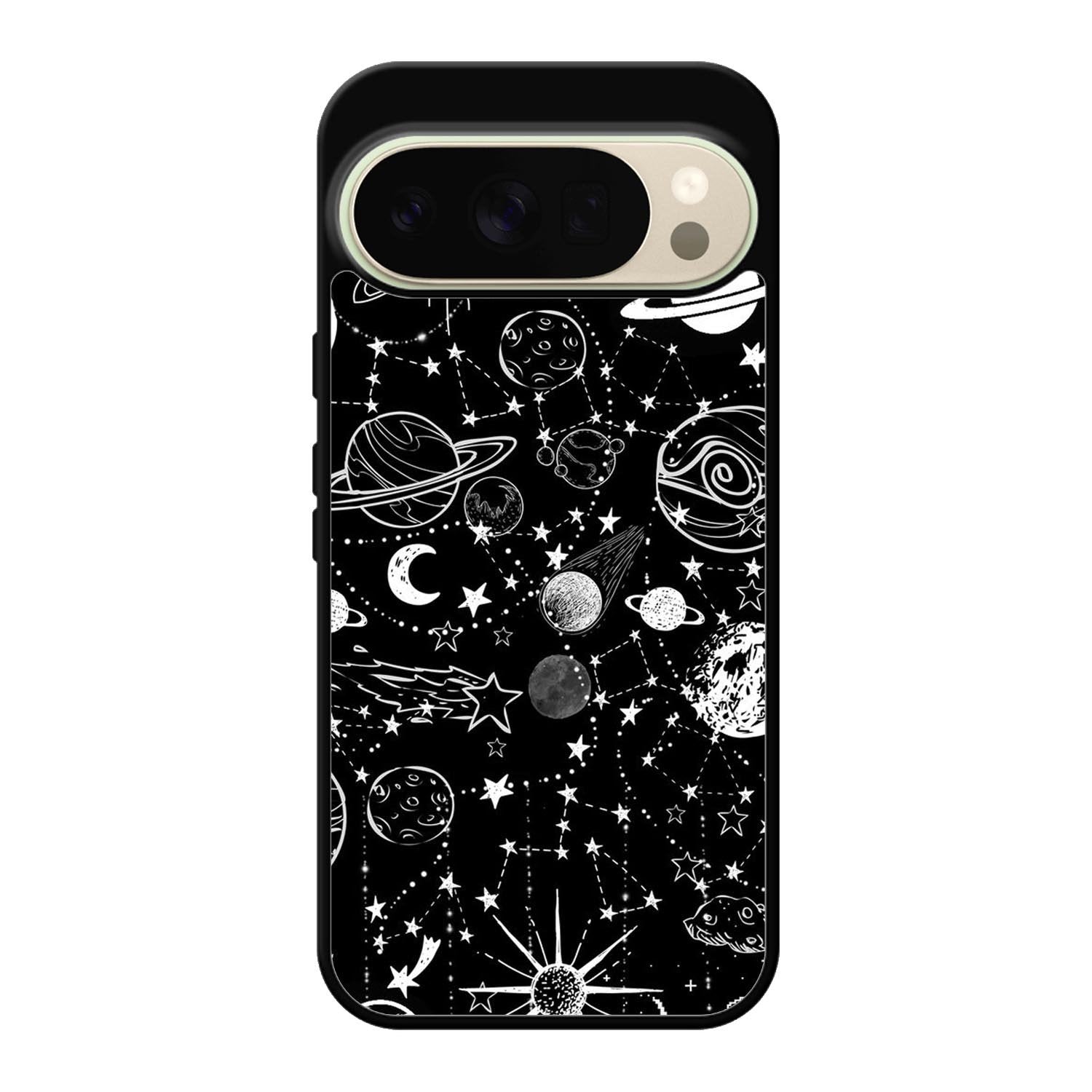 Black Galaxy Google Pixel 10 Pro Case OV4162