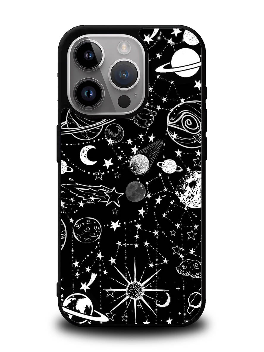 Black Galaxy iPhone 16 Pro Max Case OV4162