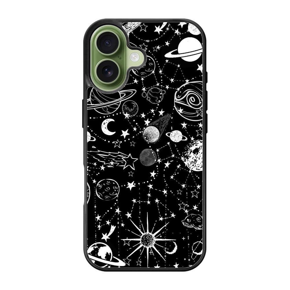 Black Galaxy iPhone 17 Case OV4162