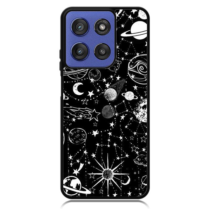 Black Galaxy Motorola Moto G Stylus 5G 2025 Case OV4162