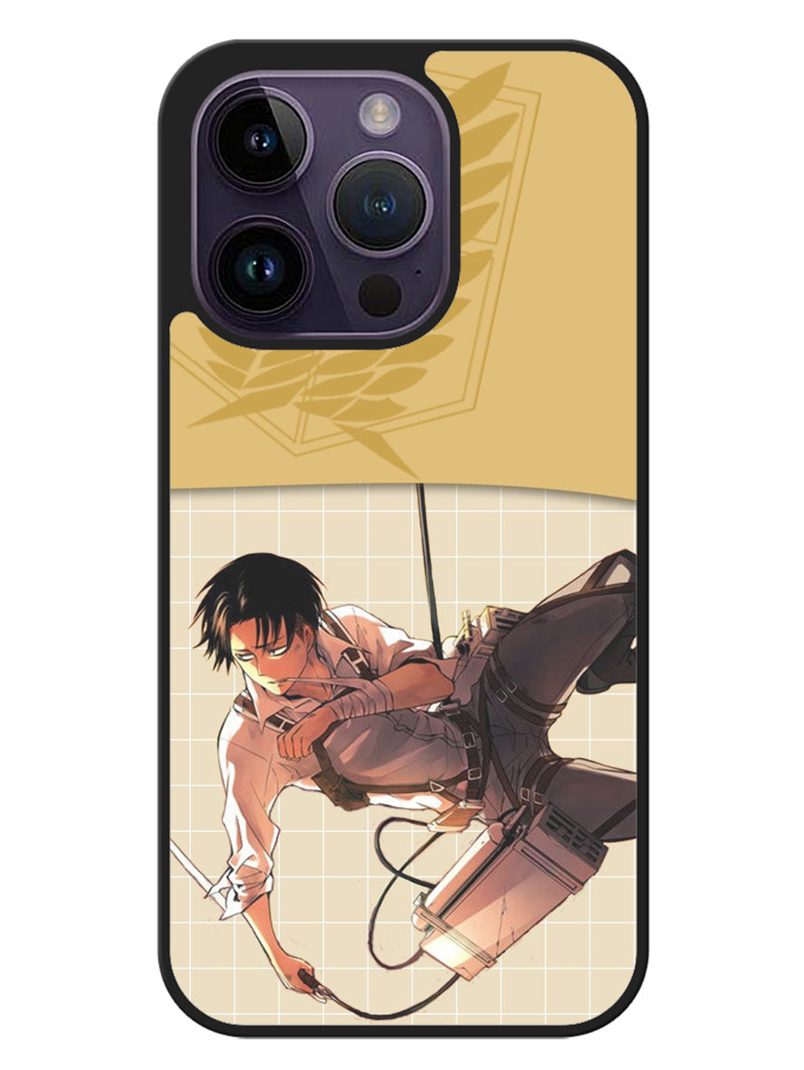 AOT Levi Ackerman iPhone 14 Pro Max Case OV2061