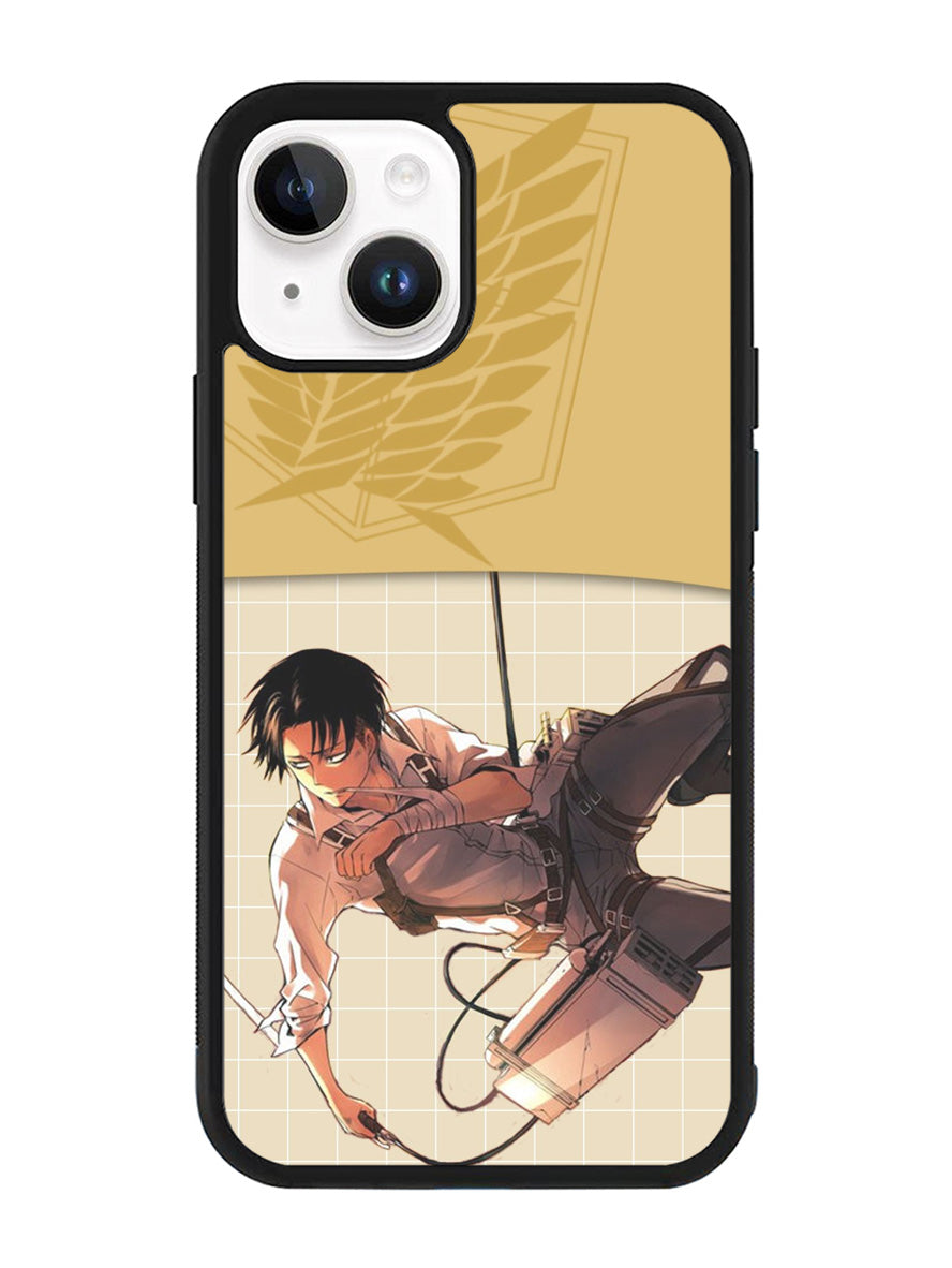 AOT Levi Ackerman iPhone 14 Case QC3845