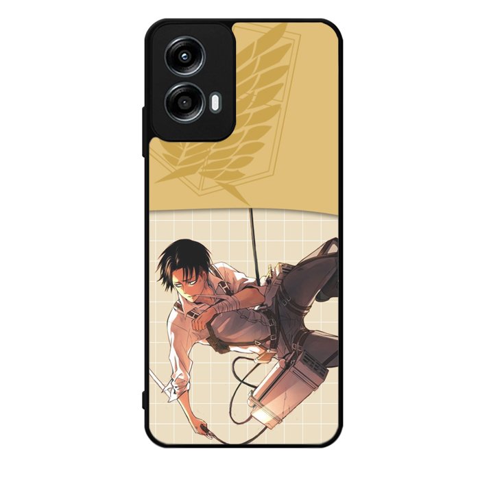 AOT Levi Ackerman Motorola Moto G Play 2024 Case OV3845