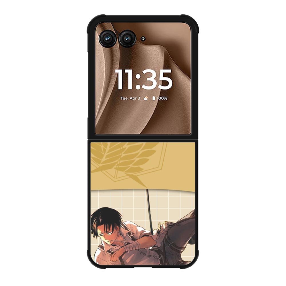 AOT Levi Ackerman Motorola Moto RAZR Plus 2025 Case OV3845