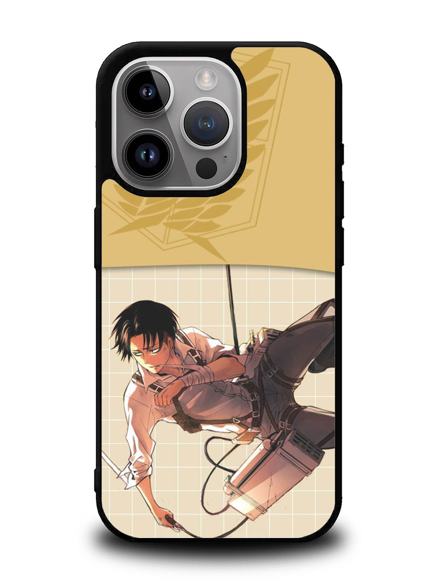 AOT Levi Ackerman iPhone 16 Pro Case OV3845