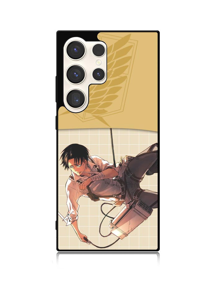 AOT Levi Ackerman Samsung Galaxy S23 Ultra 5G Case QC3845