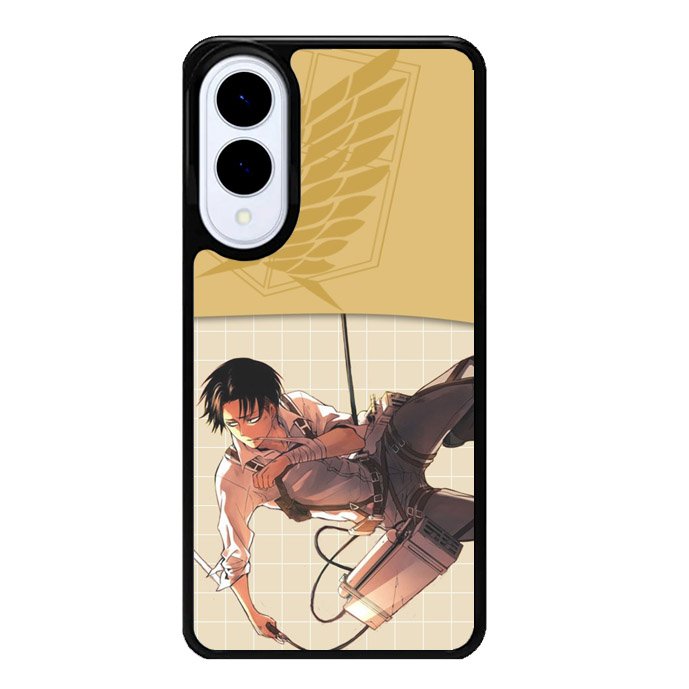 AOT Levi Ackerman Samsung Galaxy S25 Edge 5G Case OV3845