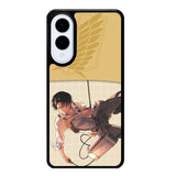 AOT Levi Ackerman Samsung Galaxy S25 Edge 5G Case OV3845