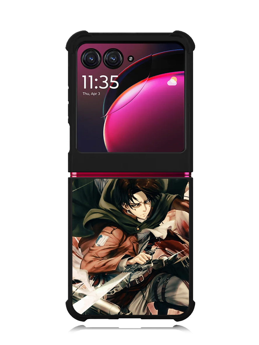 Levi Ackerman Anime Motorola Moto Razr Plus 2023 , Moto Razr+ 2023 Case OV3502