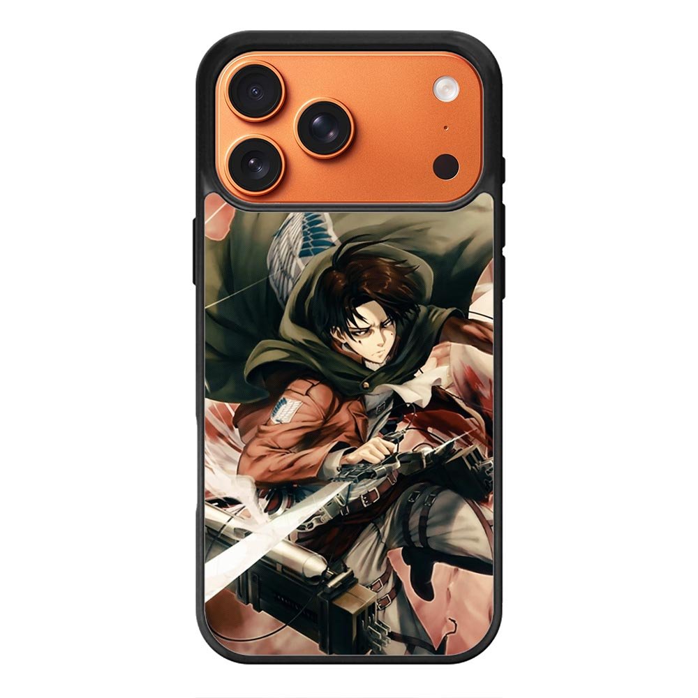 Levi Ackerman Anime iPhone 17 Pro Max Case QC3502