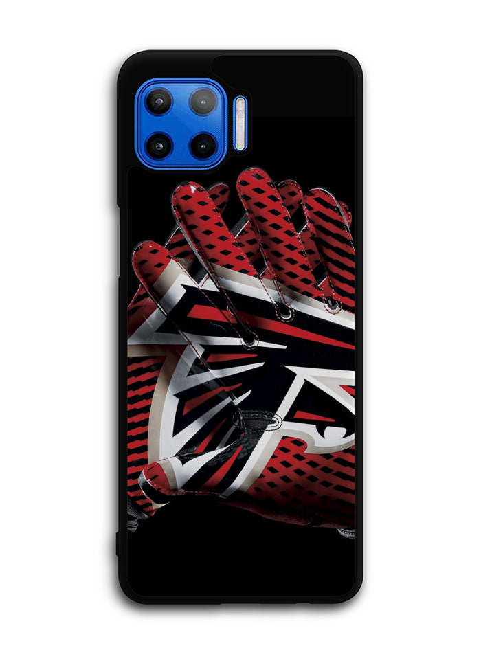 Atalanta Falcons Gloves Motorola Moto One 5G Case , Moto One 5G UW Case , Moto G 5G Plus Case
