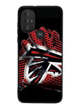 Atalanta Falcons Gloves Motorola Moto G Pure 2021 , Moto G Power 2022 Case