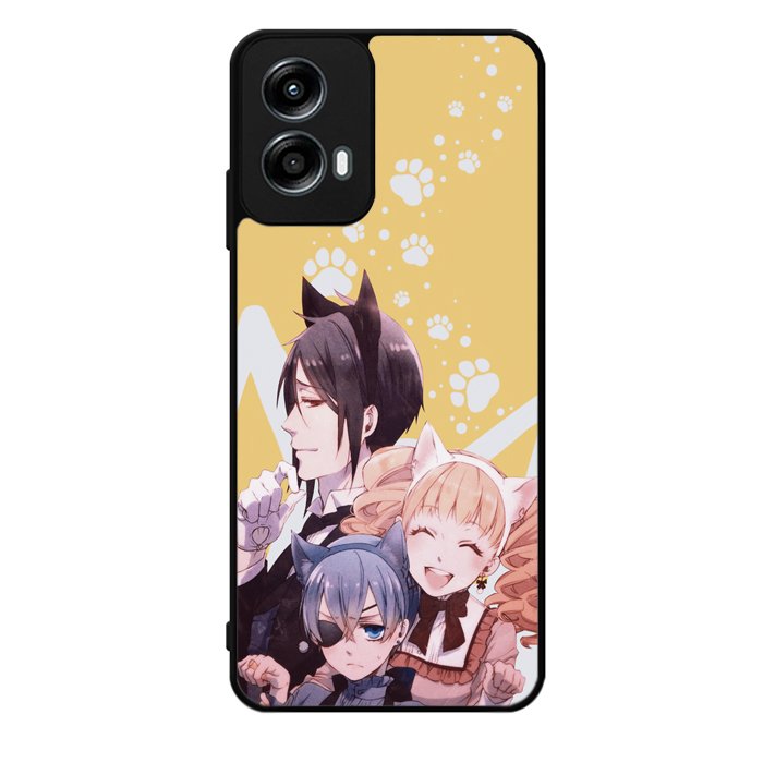 Black Butler Motorola Moto G Play 2024 Case OV4168